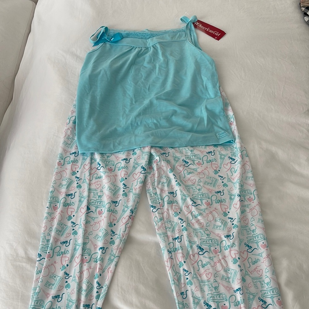 Brand new American Girl Grace Pijama Set.